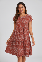 Relaxed Floral Summer Dress